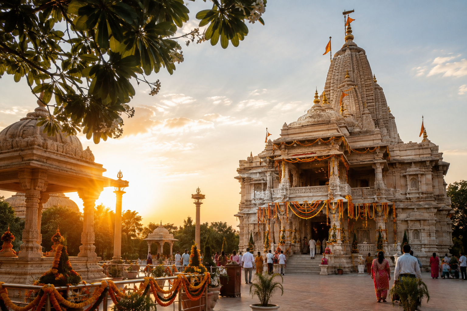 Temple Construction and Restoration
